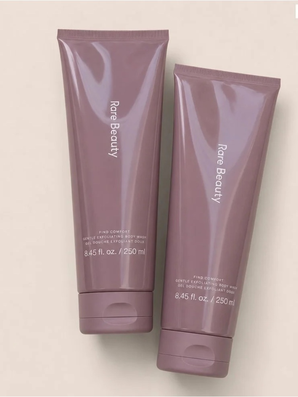 Rare beauty exfoliating body wash - set of TWO
